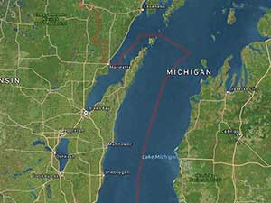 Lake Michigan Homes and Land for Sale
